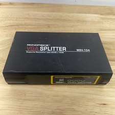 Monoprice VGA Splitter MSV-104 Supports Resolution upto 2048 x 1538
