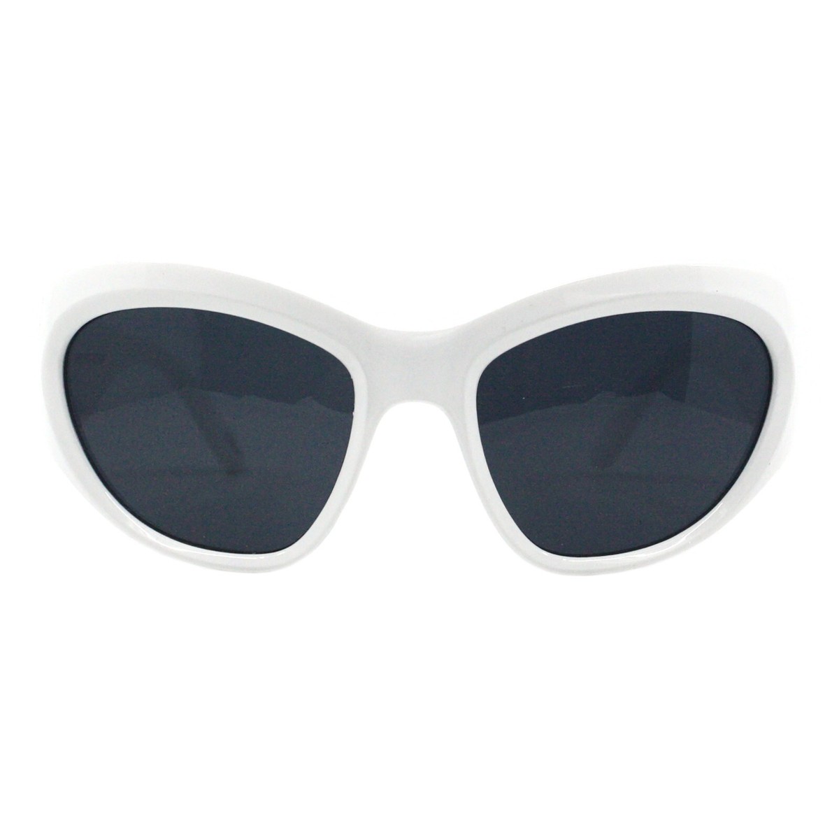 Cat Eye Sunglasses Trendy Wrap Around UV400 Protection for Women Sustainable Elizabeth - Black Wrap Around Sunglasses with UV  main image 3