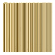 1/2" 3/8" 5/16" 1/4" 3/16" 5/32" 1/8" 3/32" 1/16" Brass Rods Assortment Kit