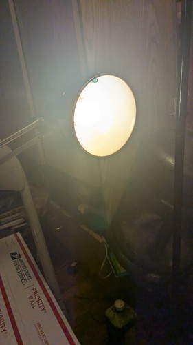 Vintage Underwriters Laboratories Portable Lamp Chrome Pixar Style U-1794. Works - Picture 7 of 9