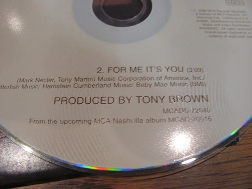 Tracy Byrd I’m From The Country For Me its You Disc 1998 MCA In Sleeve - Picture 4 of 6
