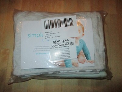 Simple Joys by Carter's Unisex Baby 6tlg.Set 2x Kurz & 2x Langarmbodies 2x Hosen