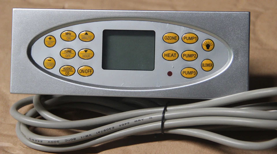 15keys WINER  AMC SERIES hot tub control panel & spa keypad topside panel - Image 3 of 4