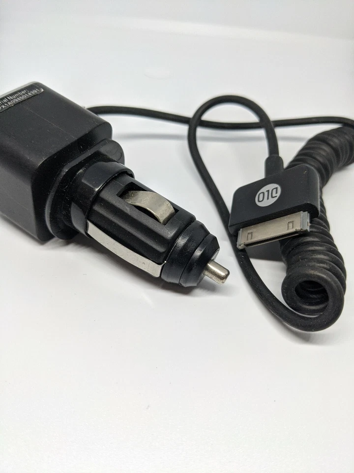 Cargador de coche DLO 30 pines para iPod video clásico Foto 2 de 2