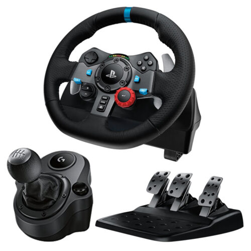 Logitech G29 Driving Force Racing Wheel for PS5, PS4, PC + Logitech Driving 97855112781 | eBay