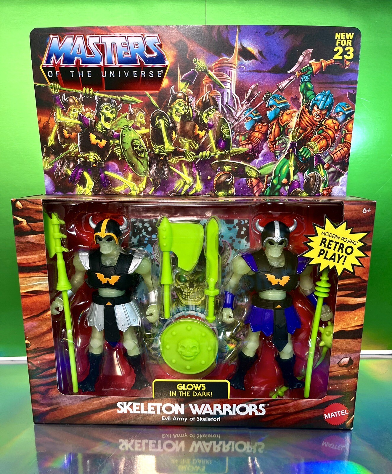 2023 Mattel Masters of the Universe- Skeleton Warriors Action Figure 2-Pack Excl