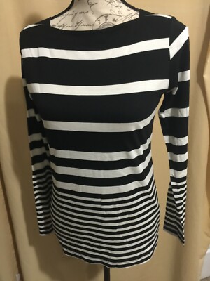 Stooker women long sleeve shirt top blouse size S, 023WST09