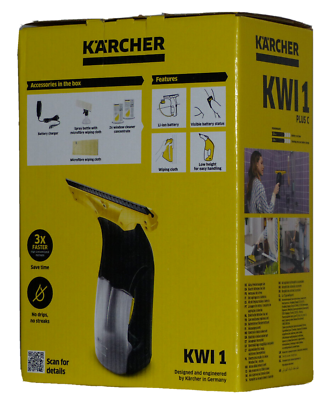 Kärcher Akku Fenstersauger KWI 1 Plus C inkl. Zubehör / NEU! | eBay | Bodenwischer