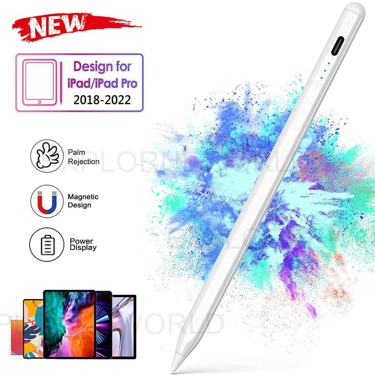 For Apple Pencil 1st 2nd Generation Pen Stylus For Ipad 6th 7th 8th 9th 10th Gen