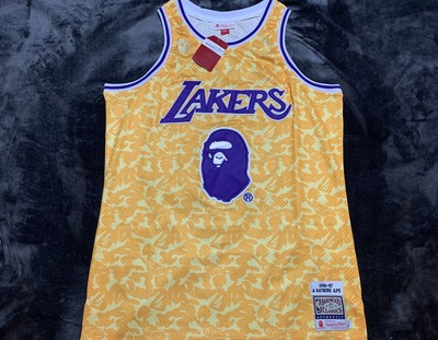 bape x lakers jersey