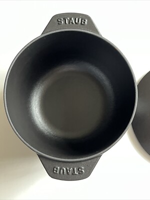 STAUB Cast Iron La Cocotte de Gohan M 16cm black | eBay