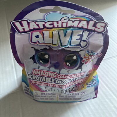Hatchimals Alive Rainbow Splash 1-Pack Styles May Vary New In Packaging