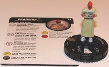 DEADPOOL 034A Deadpool and X-Force Marvel HeroClix Rare