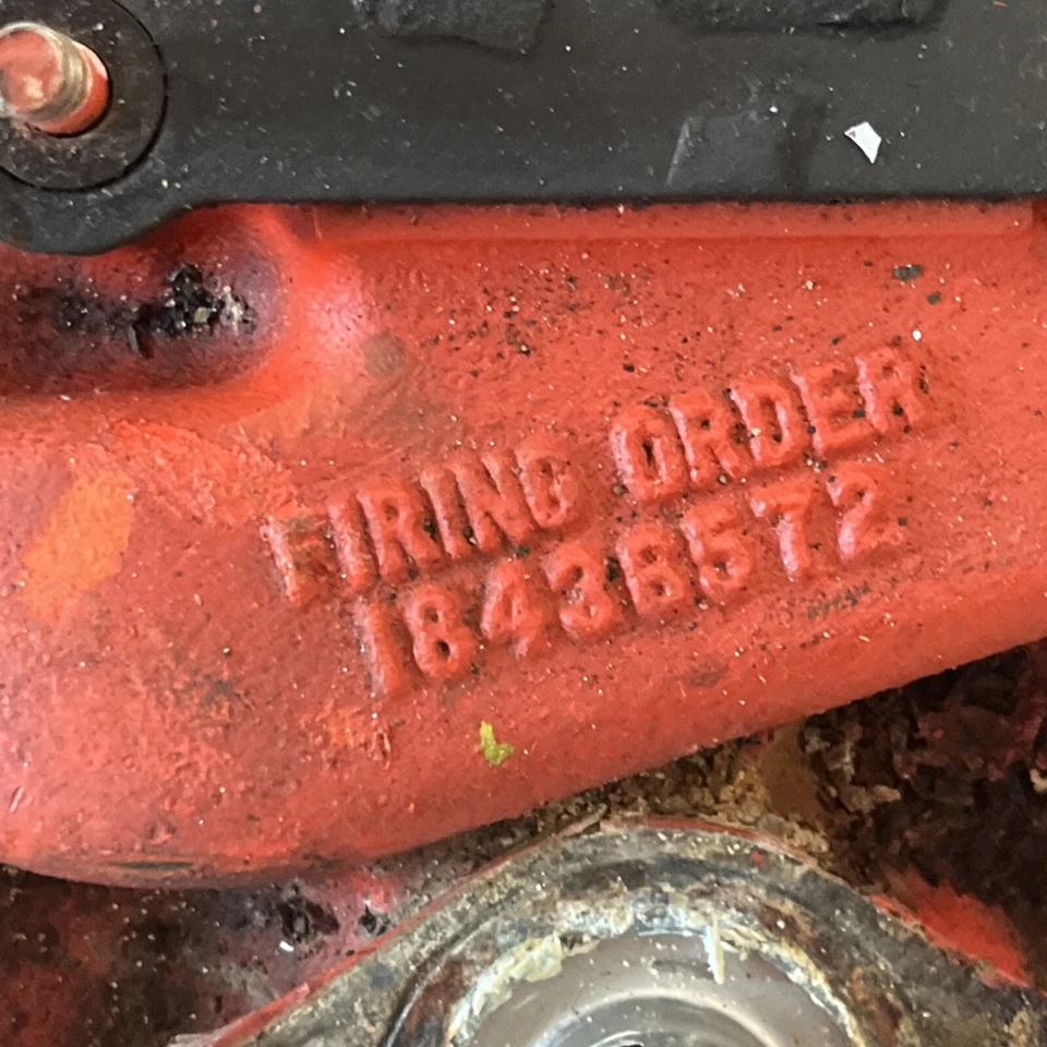 Chevrolet Corvette 1975-1978 colector de admisión de 4 barriles hierro fundido 346249 Foto 4 de 4