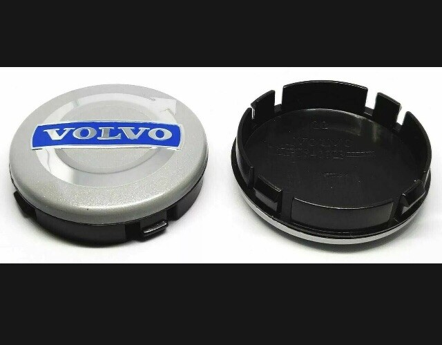 Set di 4 tappi coprimozzo per Volvo foto 2