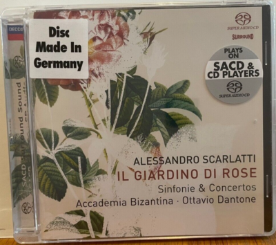 SCARLATTI - Il Giardino di Rose Sinfonie & Concertos Dantone Decca