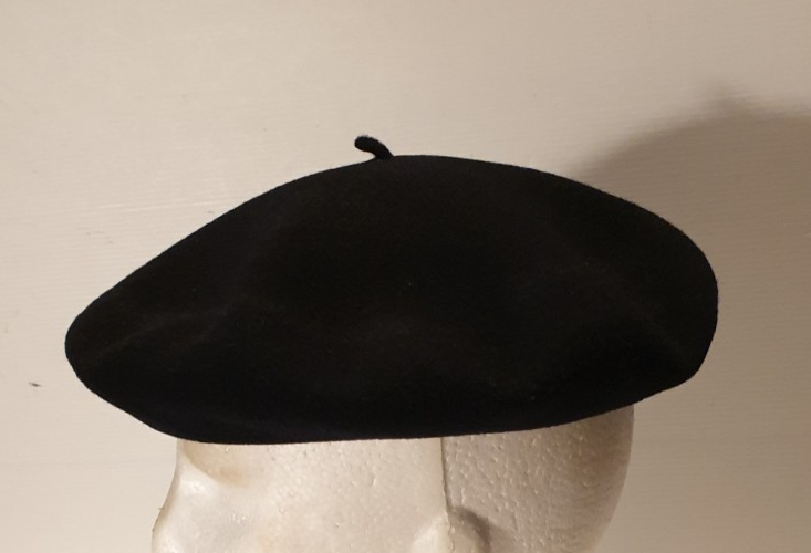 NEIGHBORHOOD BASQUE BERET 2024AW ブラック　L SUPER BASQUE Impermeable Pure Wool Black Beret Made in France Size