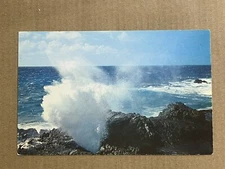 Postcard Oahu Hawaii HI Koko Head Blow Hole Vintage PC