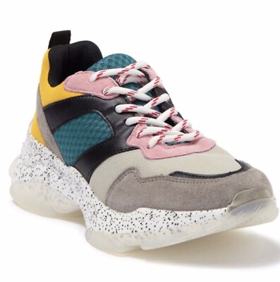 Steve Madden Exaggerated Multicolor Sneaker Woman Size But