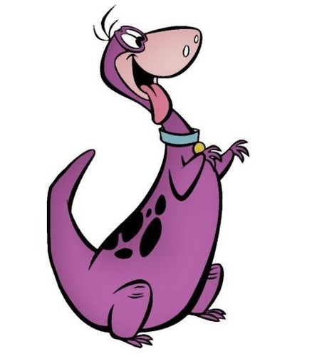 Picapiedra Dino El Dinosaurio Juguete de Peluche Animal de Peluche Personaje de TV Suave Cariño - Imagen 8 de 8