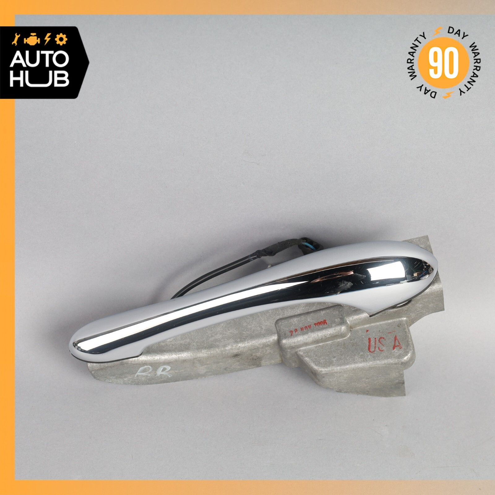 03-13 Maserati Quattroporte M139 Rear Right Side Exterior Door Handle OEM
