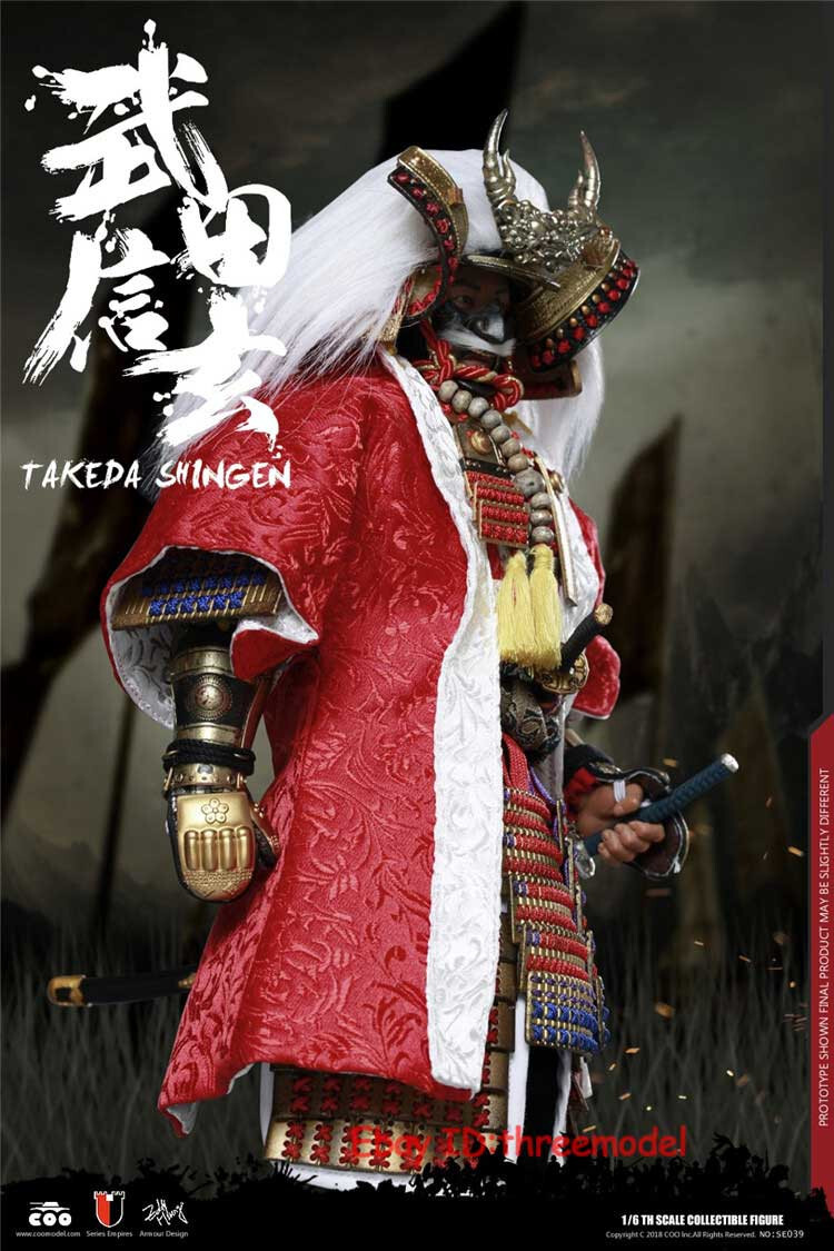 COOMODEL NO.SE039 1/6 SERIES OF EMPIRES Takeda Shingen Trade