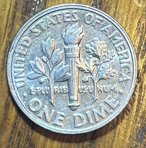 π₯ 2000 P Roosevelt Dime ERROR Double Struck Collar Obverse And Reverse - Picture 6 of 6