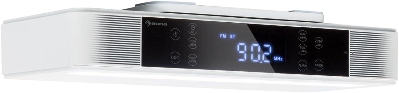 Auna KR-140 Under Cabinet Kitchen Bluetooth Radio Hands Free FM Tuner LED