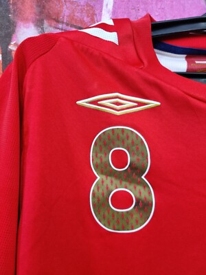 England World Cup 2006 FRANK LAMPARD #8 Football Shirt Soccer