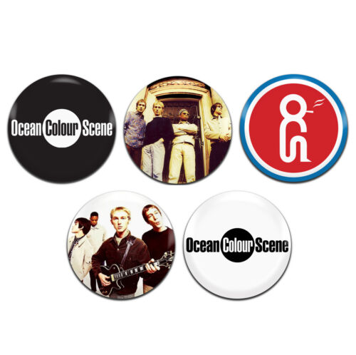 5x Ocean Colour Scene Britpop Rock Indie 25mm / 1 Inch D Pin Button Badges - 第 1/1 張圖片