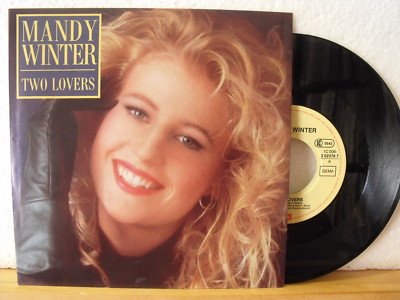 7'' Single - MANDY WINTER - Two Lovers - Don´t Run Away - EMI 1988 - Near Mint!