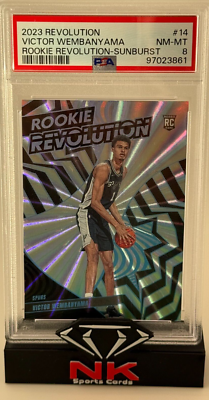 2023-24 Panini Revolution Victor Wembanyama RC ROOKIE Sunburst /75 