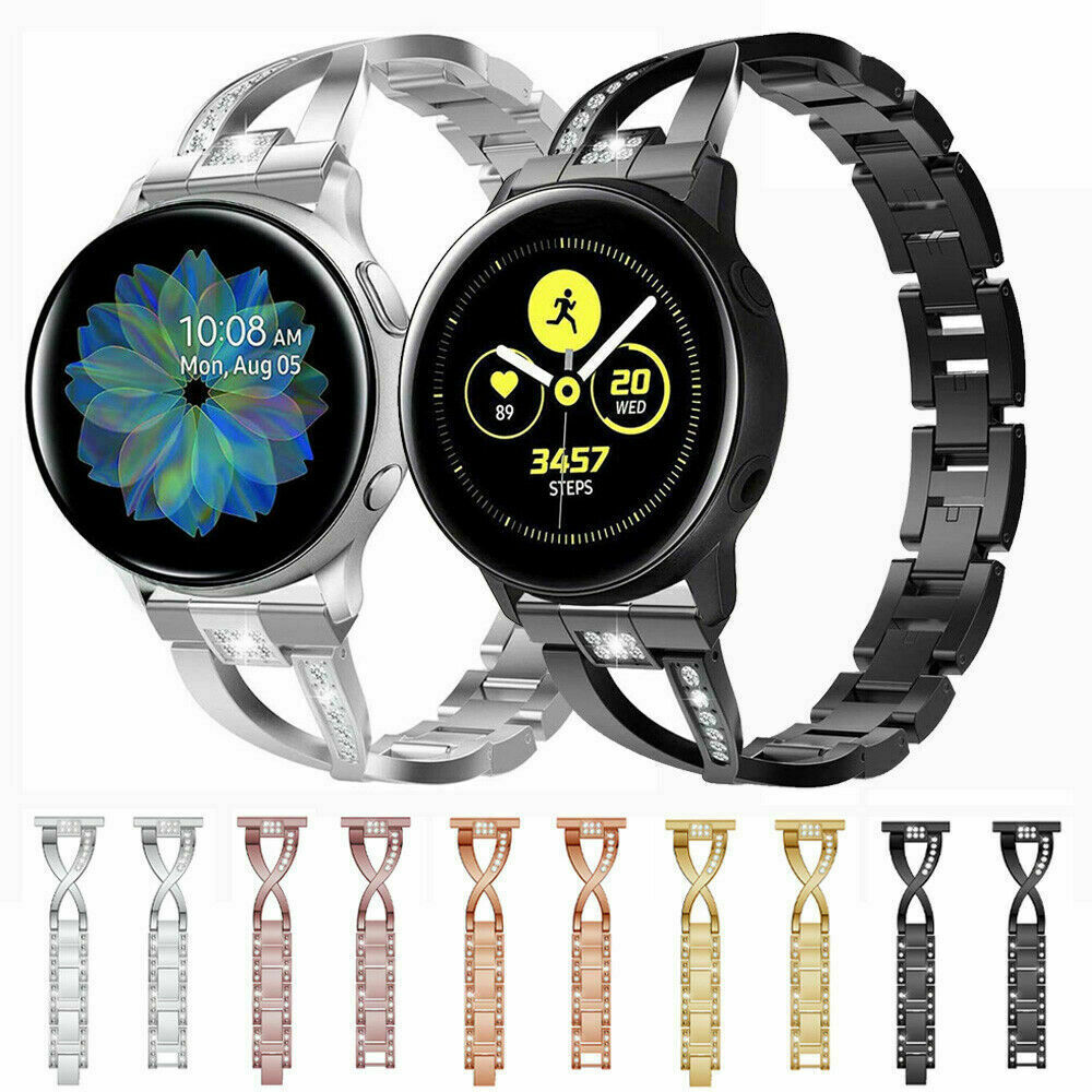 Bling Metal Watch Band Strap For Samsung Galaxy Watch