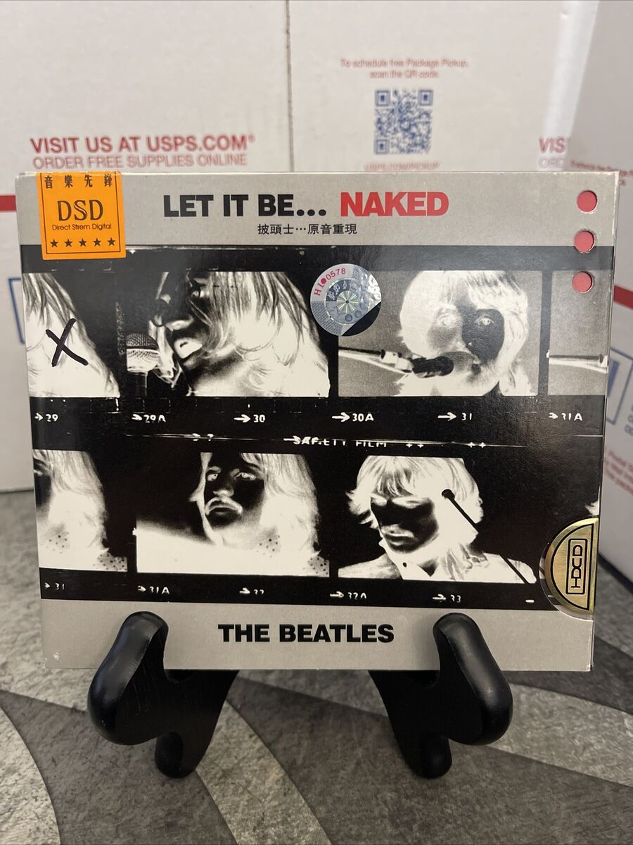 The Beatles Let It Be Naked DSD CD Rare Taiwan Import W The Beatles Let It Be Naked DSD CD Rare Taiwan Import W