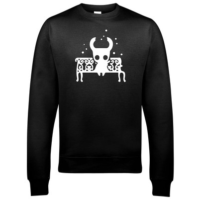Hollow Knight Resting On A Bench Mens Fit Sweatshirt Sizes S Xxl