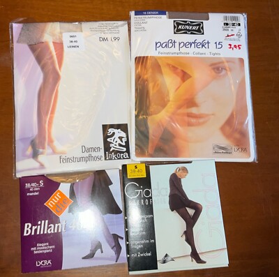 Tights GIADA, BRILLIANT 40, KUNERT, INKORA Size 46-48 Colour VARIOUS