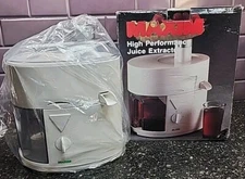 Salton Maxim High Performance Juice Extractor 2 Spd Juicer JE-30 Tested Complete