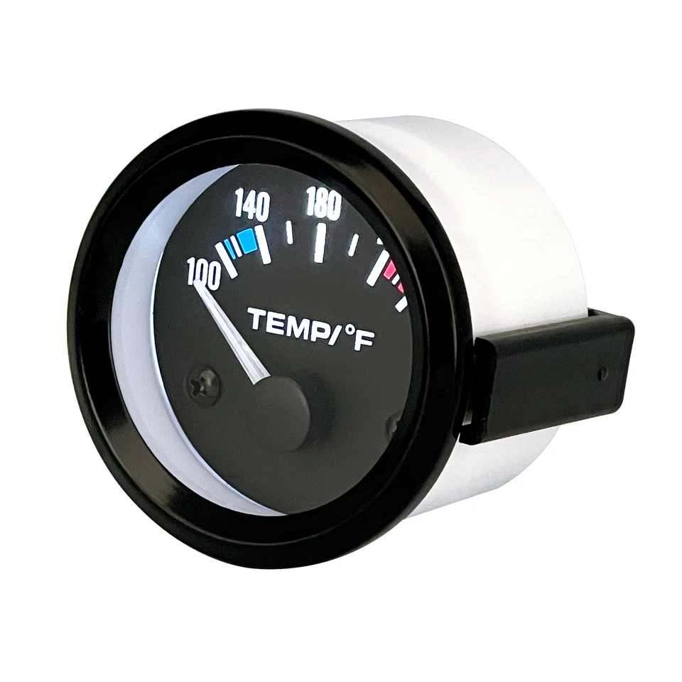 2 Inch 52mm Car Water Temperature Gauge 100-250℉ W/ Temp Meter Sensor - Image 4 of 4
