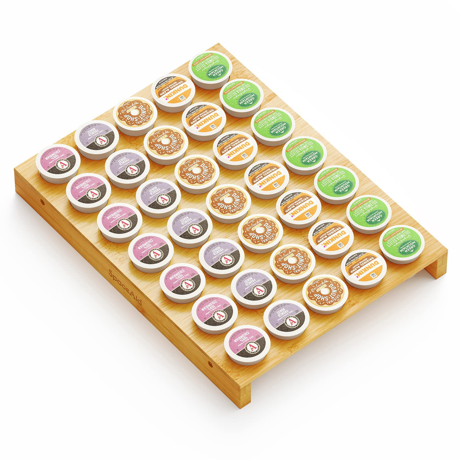 K Cup Drawer Organizer Insert, Kitchen K Cups Coffee Pod Holder Tray Organize...