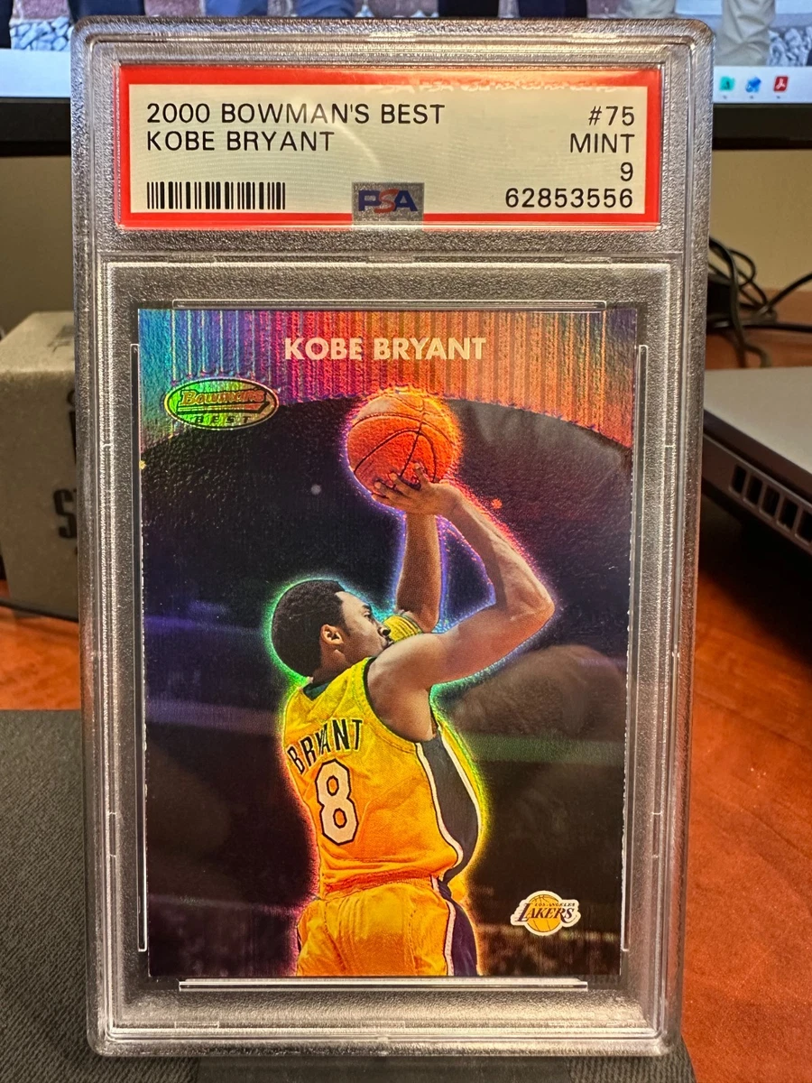Bowman Kobe Bryant 9 Graded Basketball Sports Trading Cards