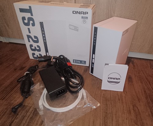 QNAP TS-233 NAS 2-bay für  3.5" SATA oder 2,5" SSD