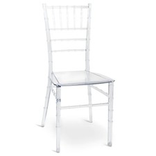 Chaise De Salon Déjeuner Chiavarina En Polycarbonate Transparent Empilable Event