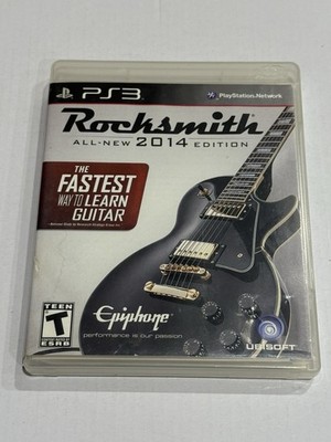 Rocksmith -- 2014 Edition (Sony PlayStation 3, 2013) Tested And Working