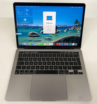 Apple MacBook Pro A2338 13,3'' M1 8GB RAM 256GB SSD Grade C INT 382 Zyklen