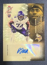 Marketplace image: Topps 2025 Signature Class Donovan Jackson Superfractor 1/1 Auto Vikings #241