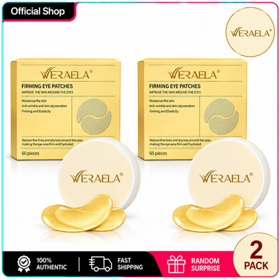 60Pcs Gold Hydrogel Eye Patches Under Eye Mask Puffiness Fine Lines Firming Care