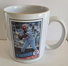 Kirby Puckett Sports Nostalgia Limited Edition #11122 Mug 1985 Topps RC