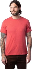 Modal Tri-Blend Crewneck Tee - Alternative Apparel by Hanes