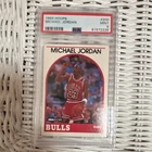 NBA Hoops 1989-90 Michael Jordan #200 Chicago Bulls PSA 9 Graded Card
