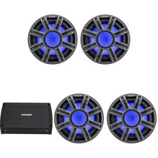 Kicker 4 51MWF104 - MWF 10-Inch Premium Marine Subwoofer free-air 4-ohm ...